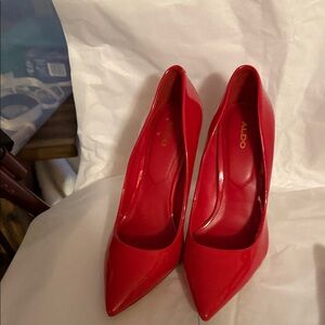 Aldo Bold Red Heels